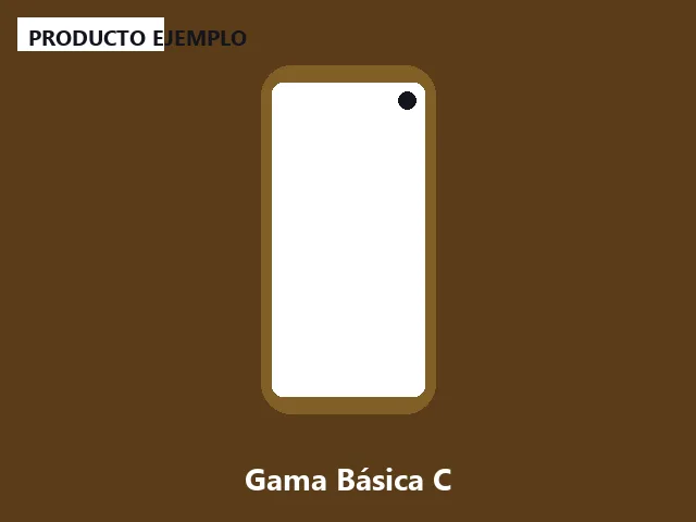 Gama Básica C 64GB (producto de ejemplo)